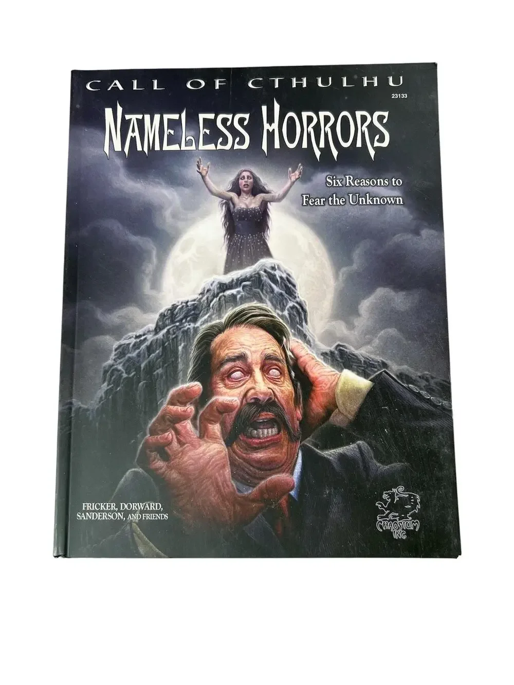 Call Of Cthulhu Nameless Horrors Chaosium Black Horror Hardcover Fricker